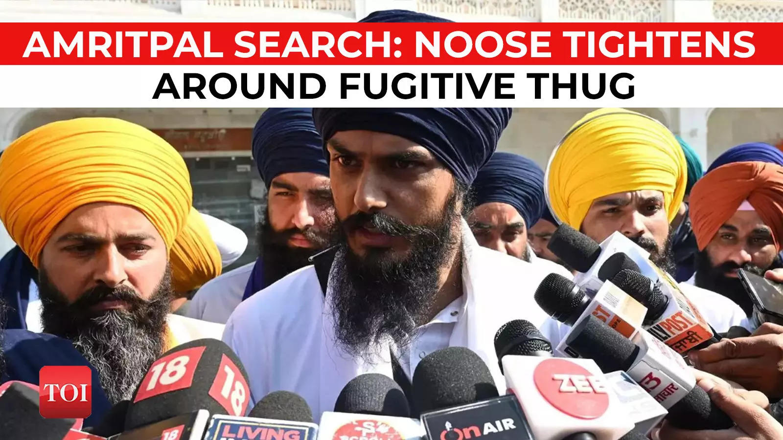 Search On For Fugitive Radical Preacher And Khalistan Sympathiser ...