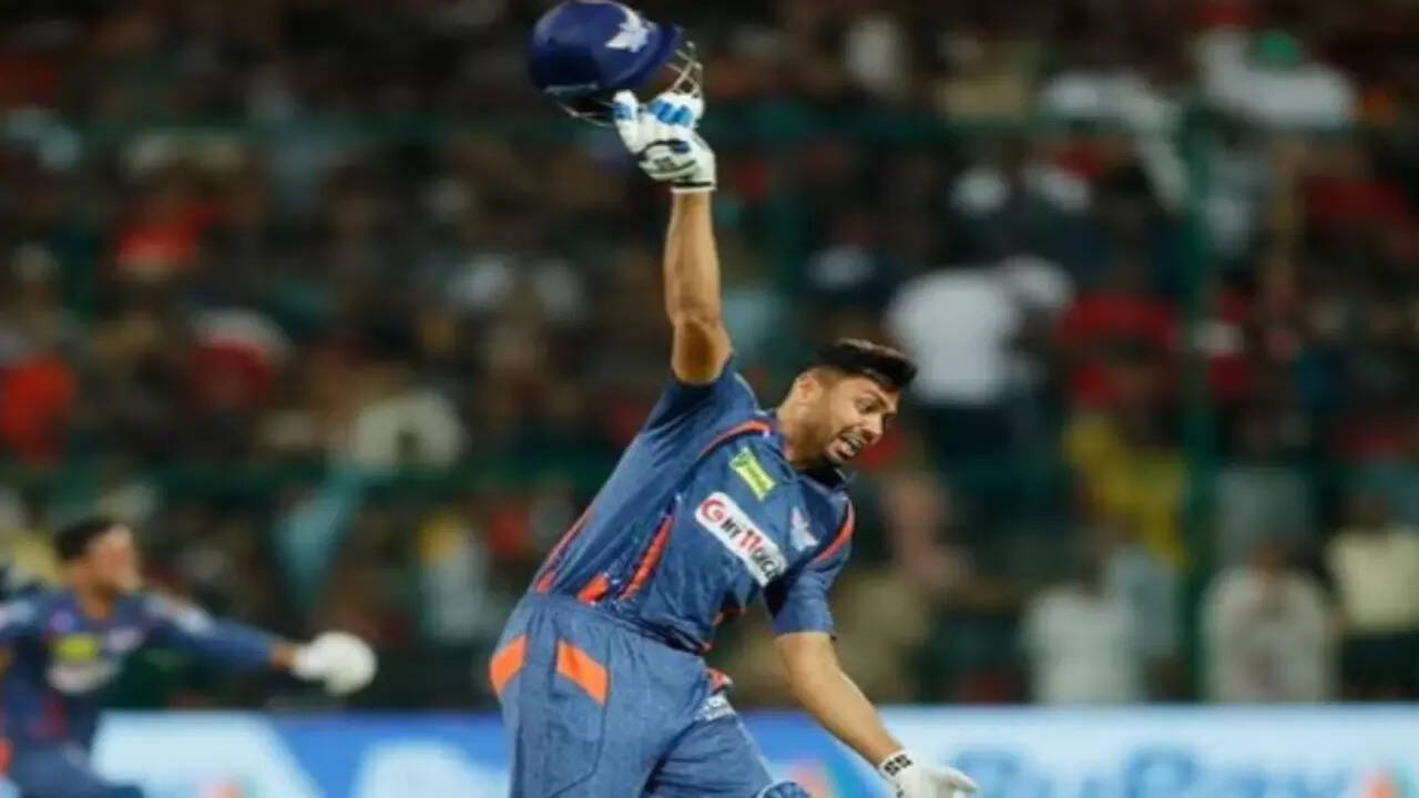 &lsquo;Better finisher than Rinku Singh&rsquo;: Fans troll Avesh Khan for throwing helmet to celebrate win