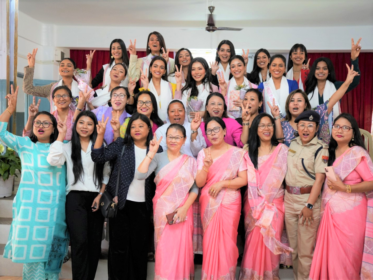 Femina Miss India 2023 State Winners visit Little Flower School in
