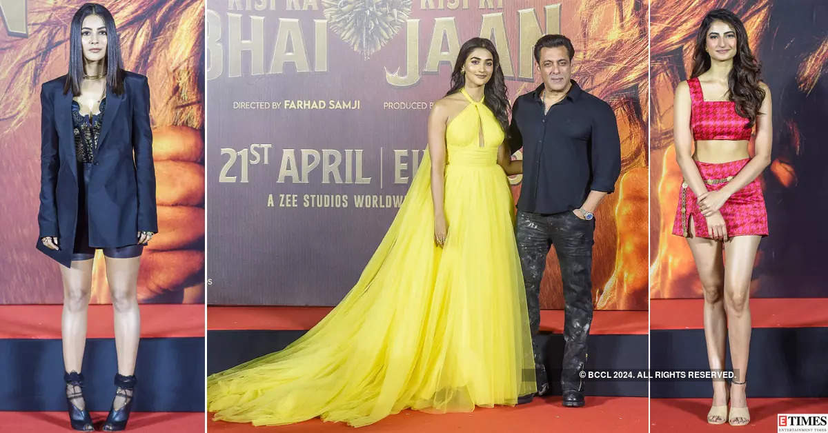 ​From Salman Khan- Pooja Hegde to Shehnaaz Gill-Palak Tiwari, the cast of 'Kisi Ka Bhai Kisi Ki Jaan' turn heads at the trailer launch event