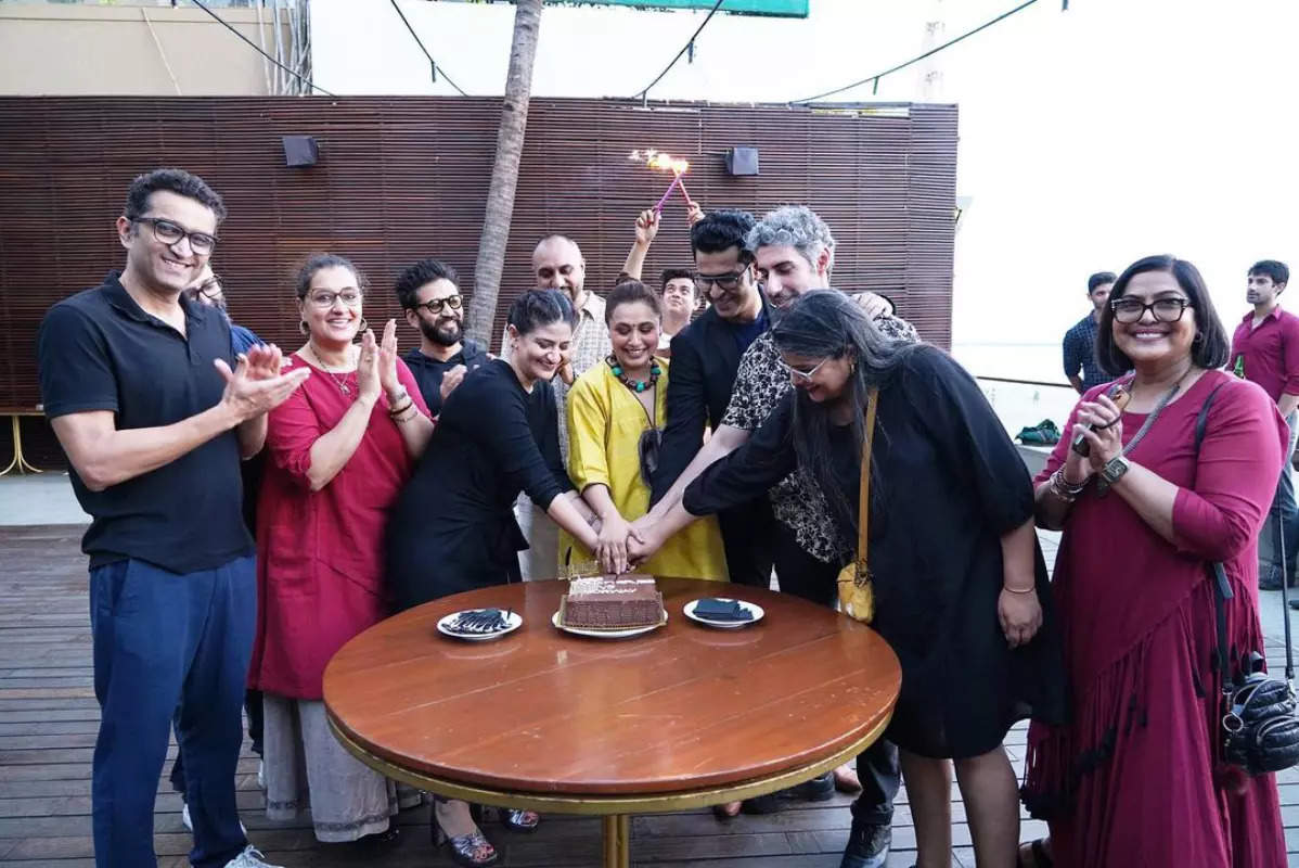 Rani Mukerji, Jim Sarbh and others celebrate the success of Mrs Chatterjee Vs Norway