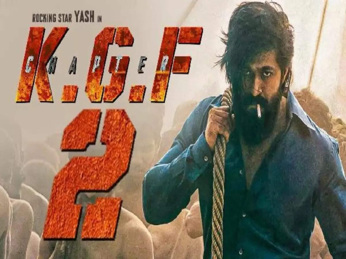 Yash’s ‘KGF 2’ clocks 1 year, senior Tollywood actor hails larger-than-life heroism in South cinema  | The Times of India