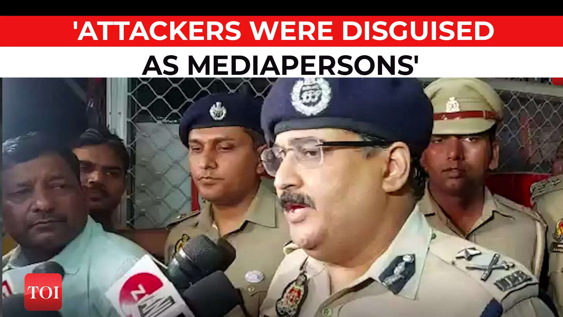 Attackers were disguised as mediapersons, carried video camera: UP ...