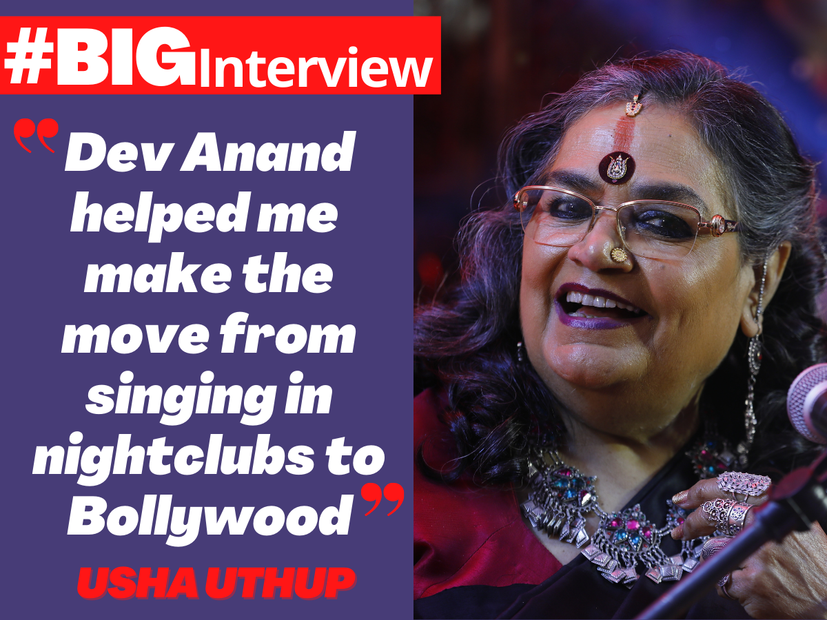 Usha Uthup: Dev Anand helped me make the move from singing in nightclubs to Bollywood - #BigInterview