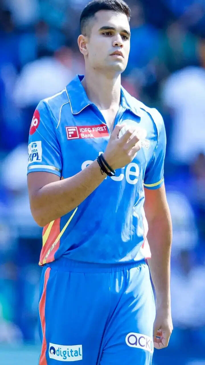 Arjun Tendulkar makes his IPL debut for MI against KKR