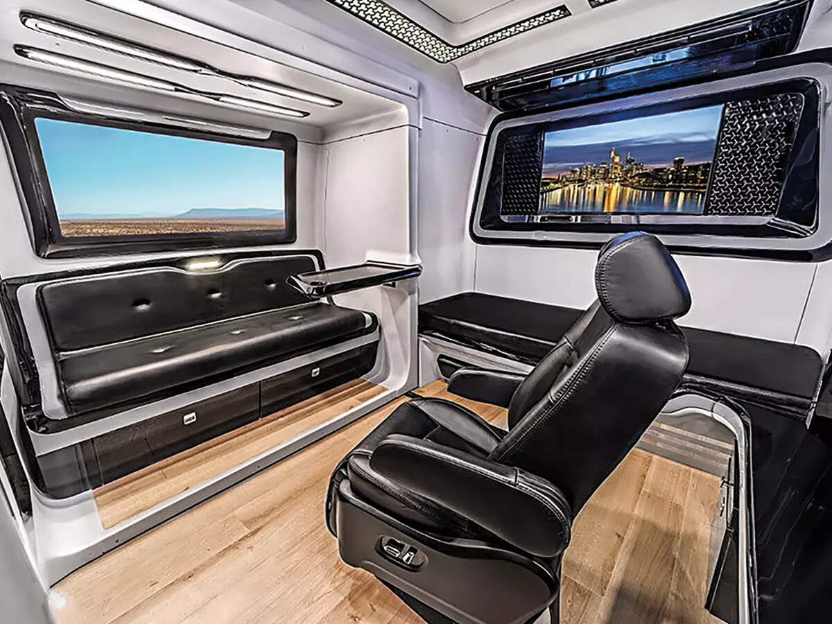 Luxury on wheels Stars want their vanity vans to reflect their