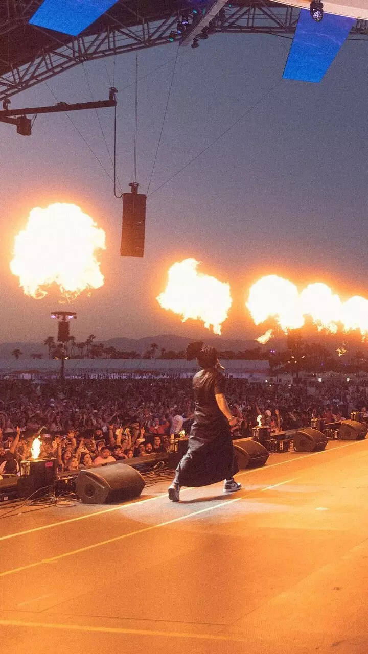 SETS THE STAGE ON FIRE