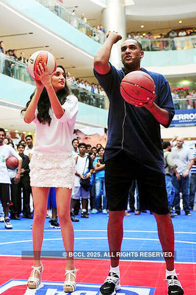 Miss India @ NBA India's jam session 