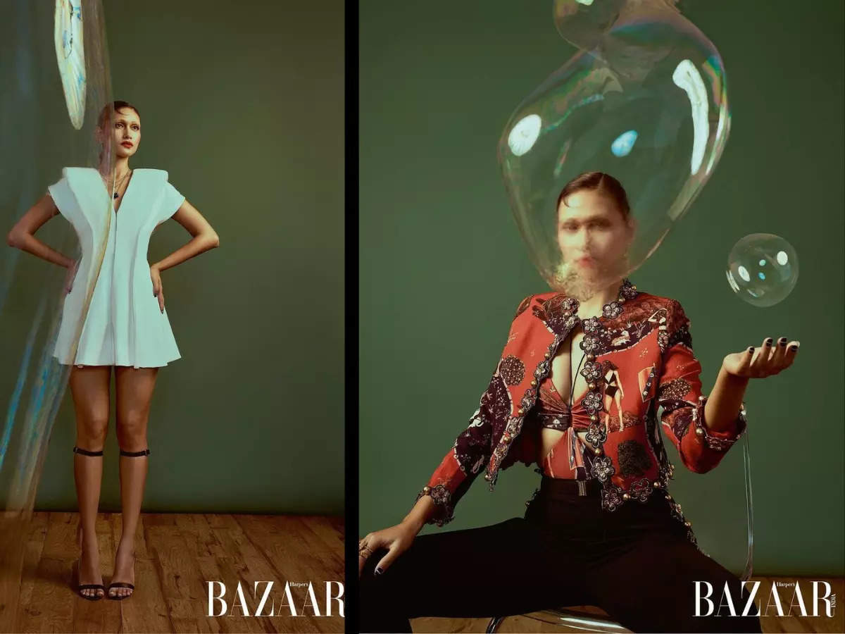 Bursting bubbles, Aradhana Buragohain features in the new edition of Bazaar magazine!