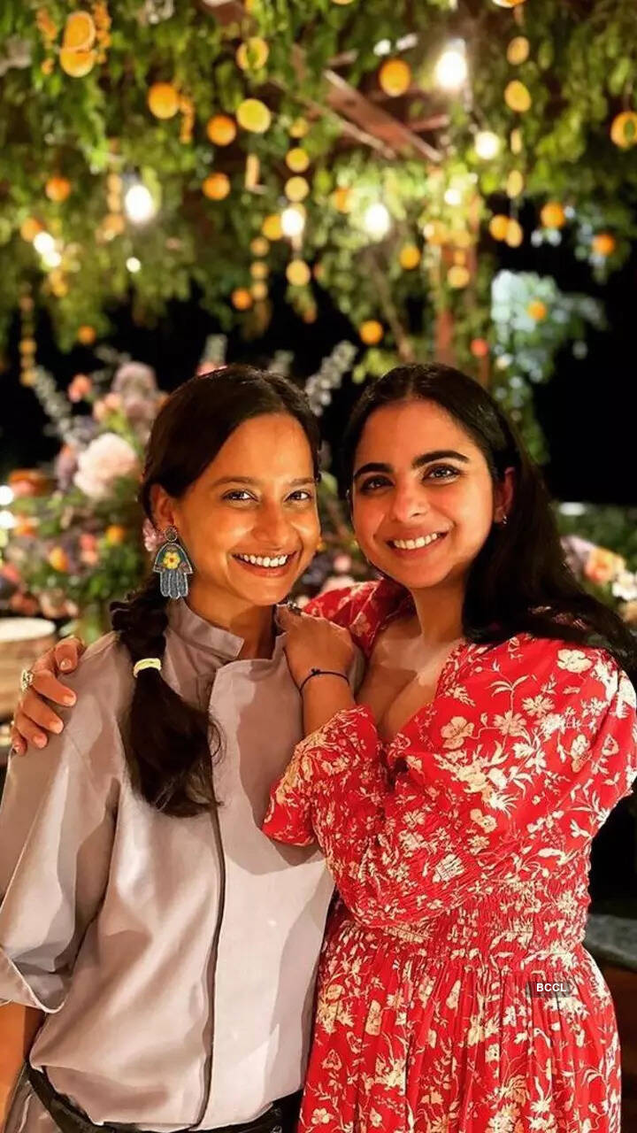 Inside pictures from Isha Ambani&rsquo;s Tuscany-themed rooftop party