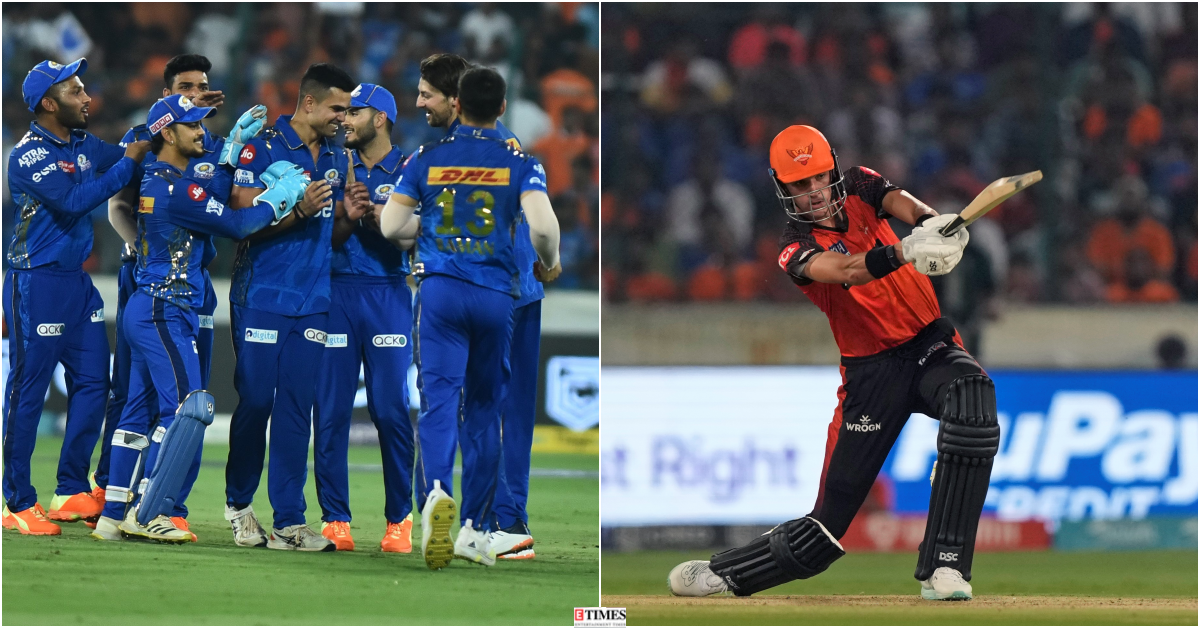 IPL 2023: Mumbai Indians beat Sunrisers Hyderabad by 14 runs, see pictures