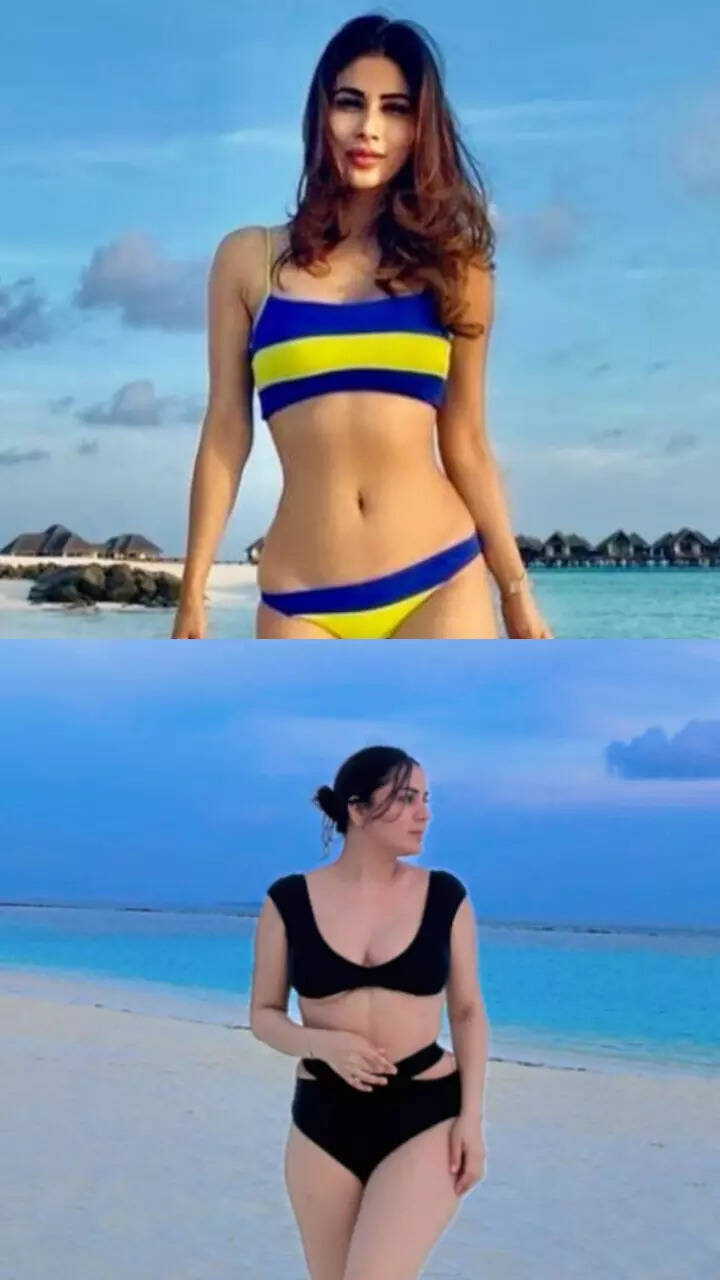 Mouni Roy To Shraddha Arya, TV Celebs Ditches Sati Savitri Look To Slip  Into Bikini​ | Times Now