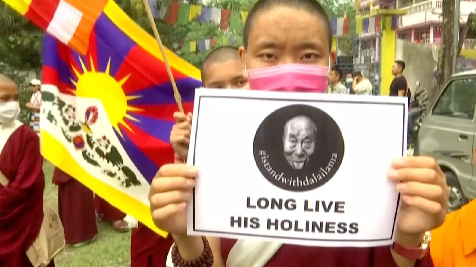 WB: Himalayan Buddhist Cultural Association holds protest rally to ...