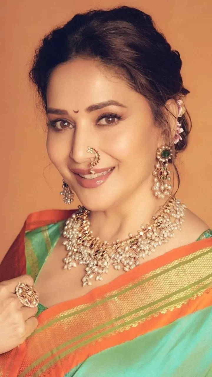 Madhuri dixit deals saree style