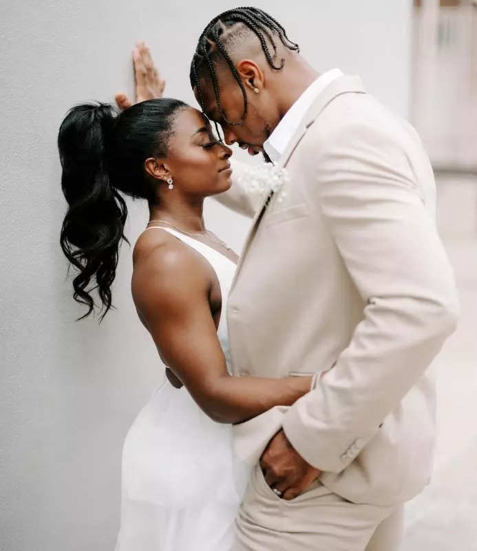 Simone Biles Marries Jonathan Owens After Three Years of Dating