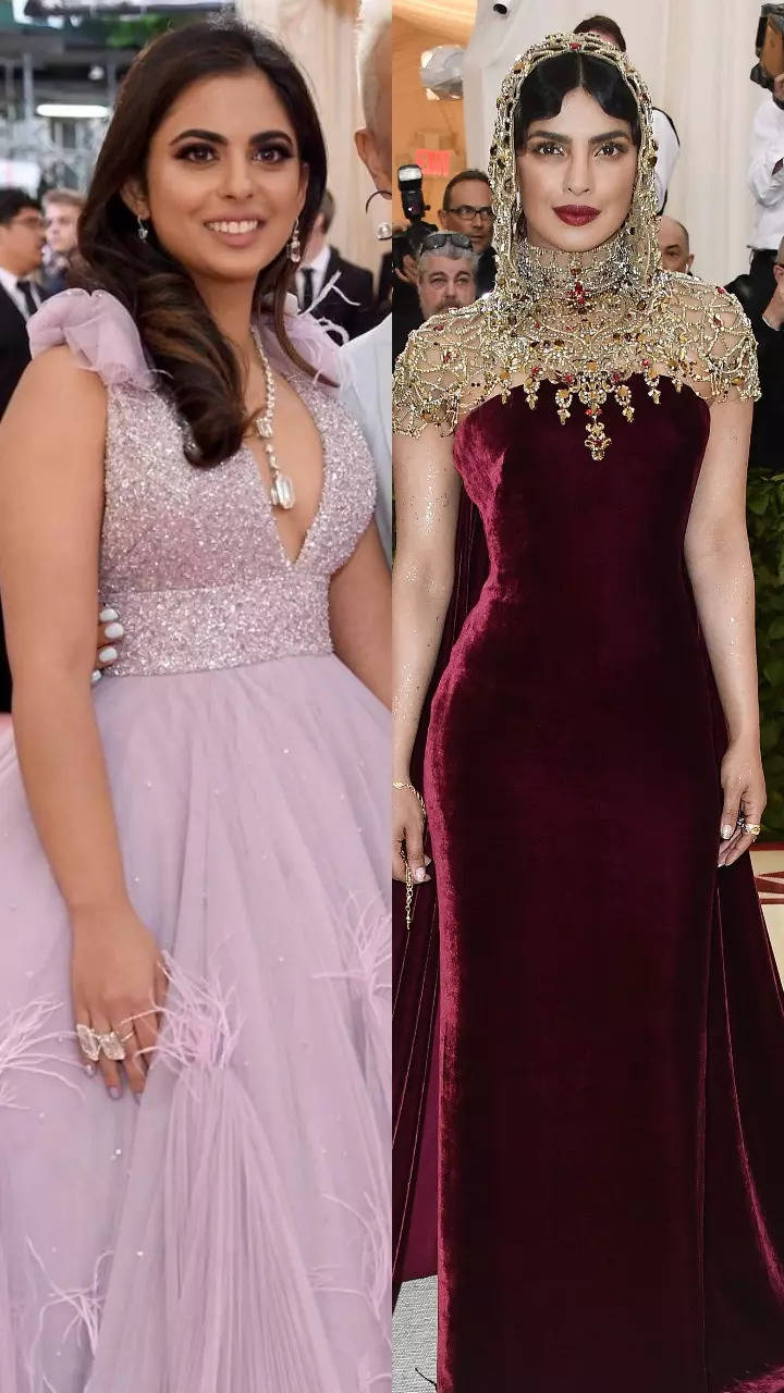 Isha Ambani walked the Met Gala 2017 red carpet in Dior couture