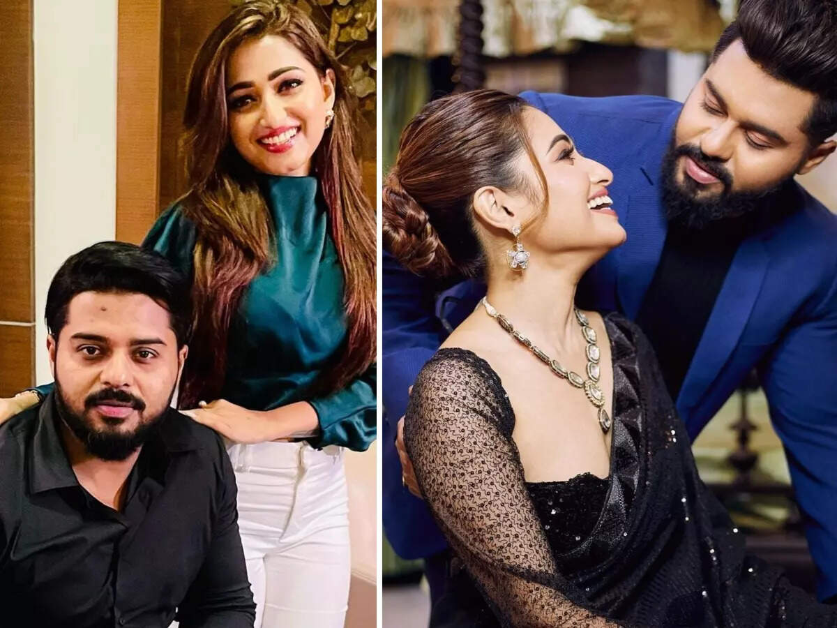 Lovey-dovey pics of Sudipta Banerjee and beau Soumya Bakshi