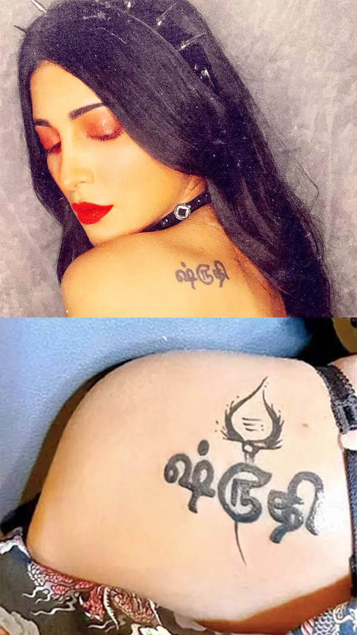 New tattoo depicts her love for Lord Murugan&rsquo;s Vel