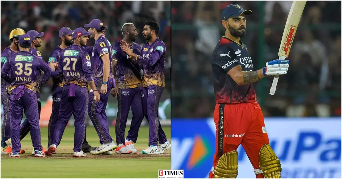 IPL 2023: Kolkata Knight Riders beat Royal Challengers Bangalore by 21 runs, see pictures