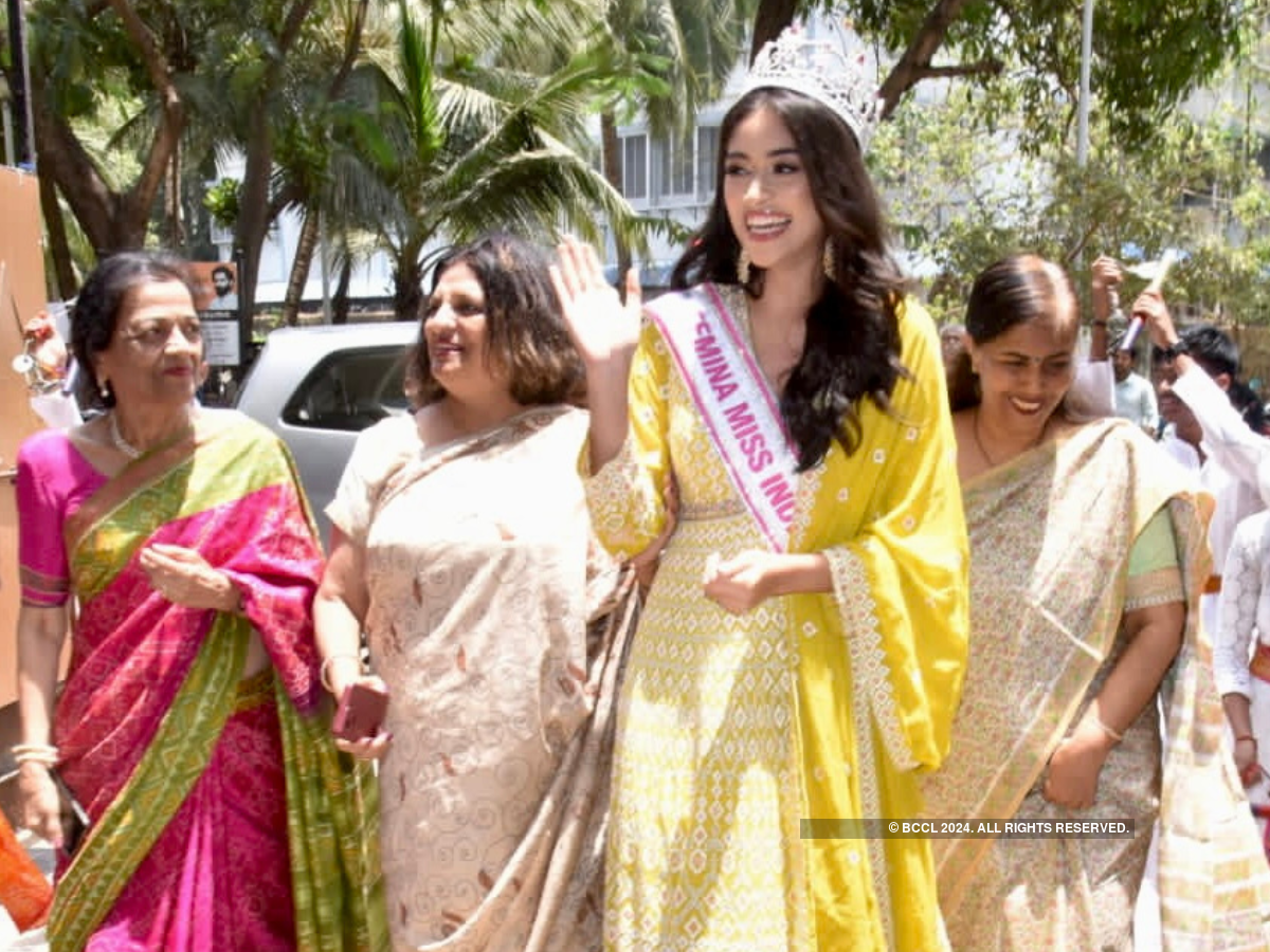 Femina Miss India World 2023 Nandini Gupta's Homecoming