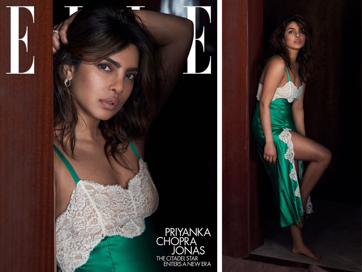 ​Priyanka Chopra looks alluring in her latest photoshoot with ELLE