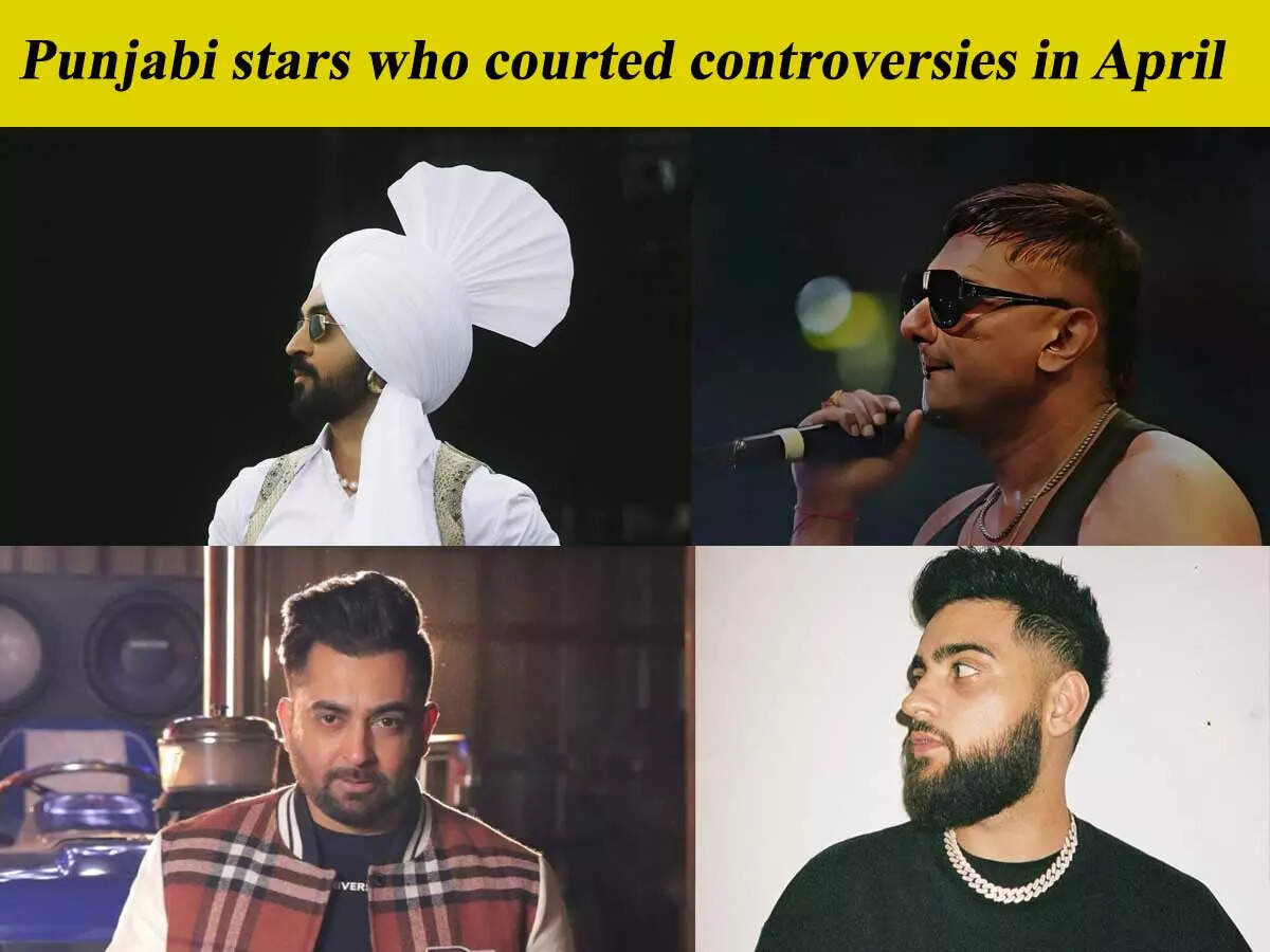 Punjabi stars who courted controversies in April
