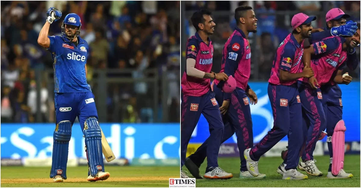 IPL 2023: Pictures from Mumbai Indians' thrilling last-over win against Rajasthan Royals