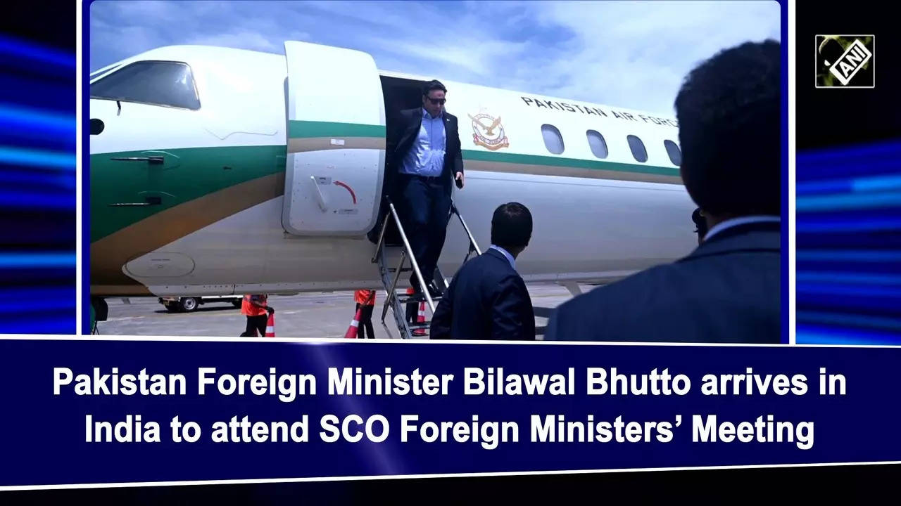 Pakistan Foreign Minister Bilawal Bhutto arrives in India to attend SCO Foreign Ministers’ Meeting