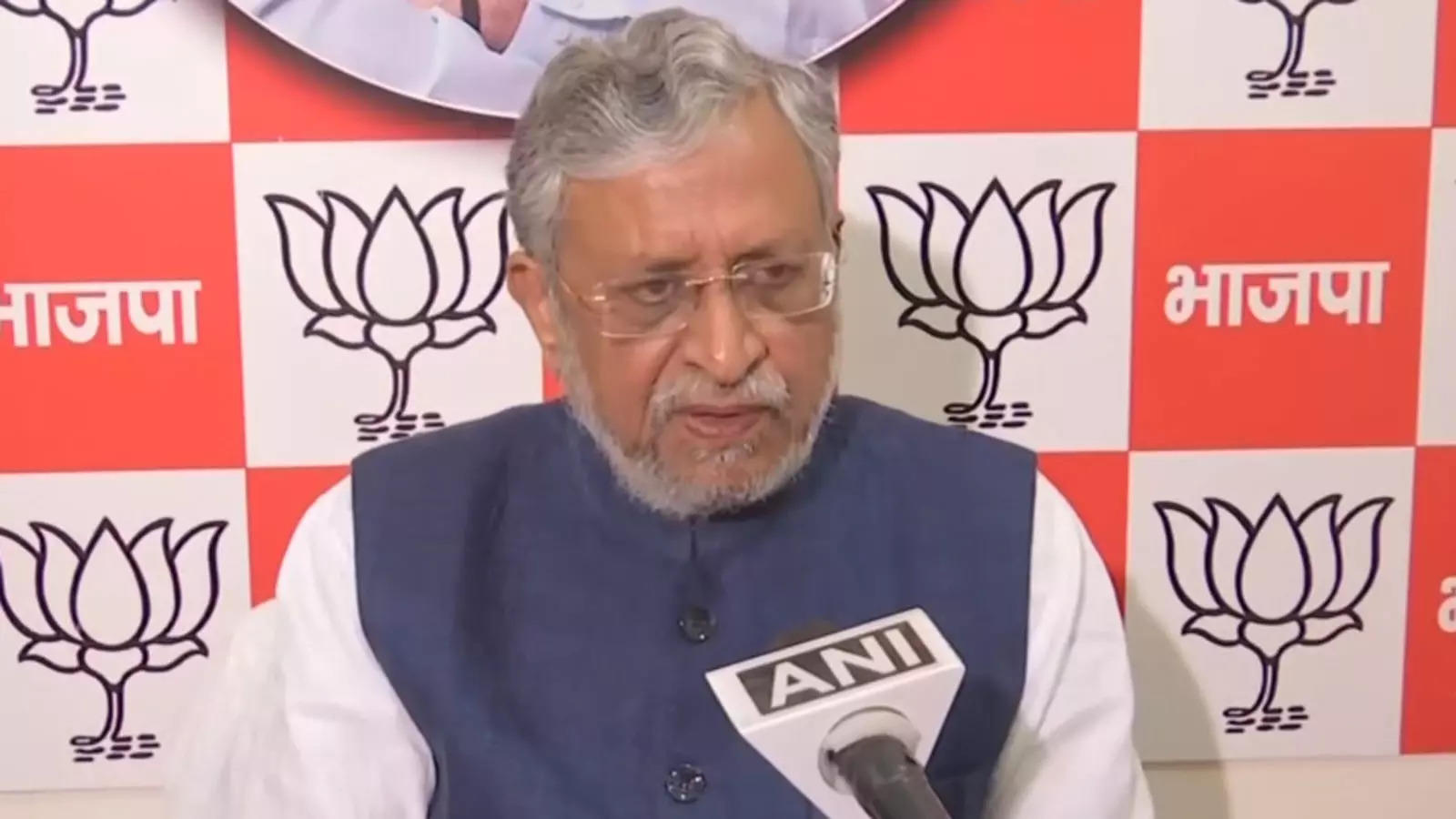 BJP’s Sushil Kumar Modi Holds Nitish Kumar-led Bihar Govt For HC’s Stay ...