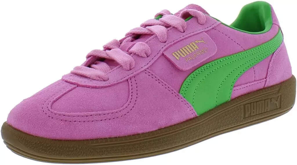 adidas gazelle silver green womens Women's PUMA Palermo Vintage Shoes Jade Frost