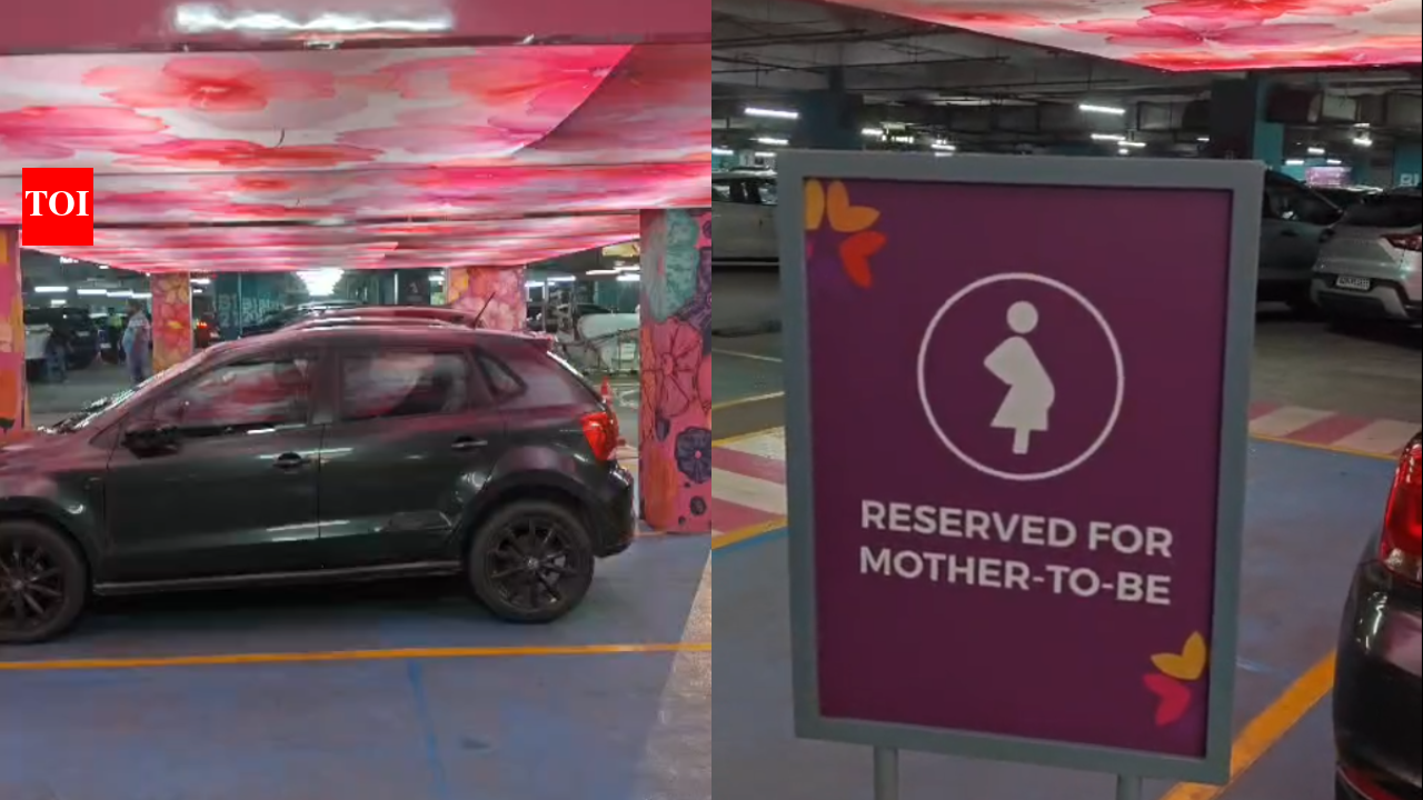 Bengaluru: Nexus Mall prioritises expectant mothers with new ‘pink parking’ facility