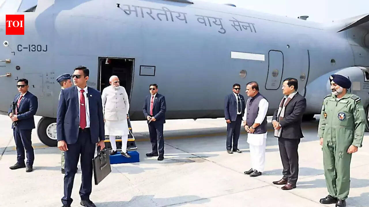 PM Modi Makes Historic Touchdown On Northeast's First Emergency Landing Highway