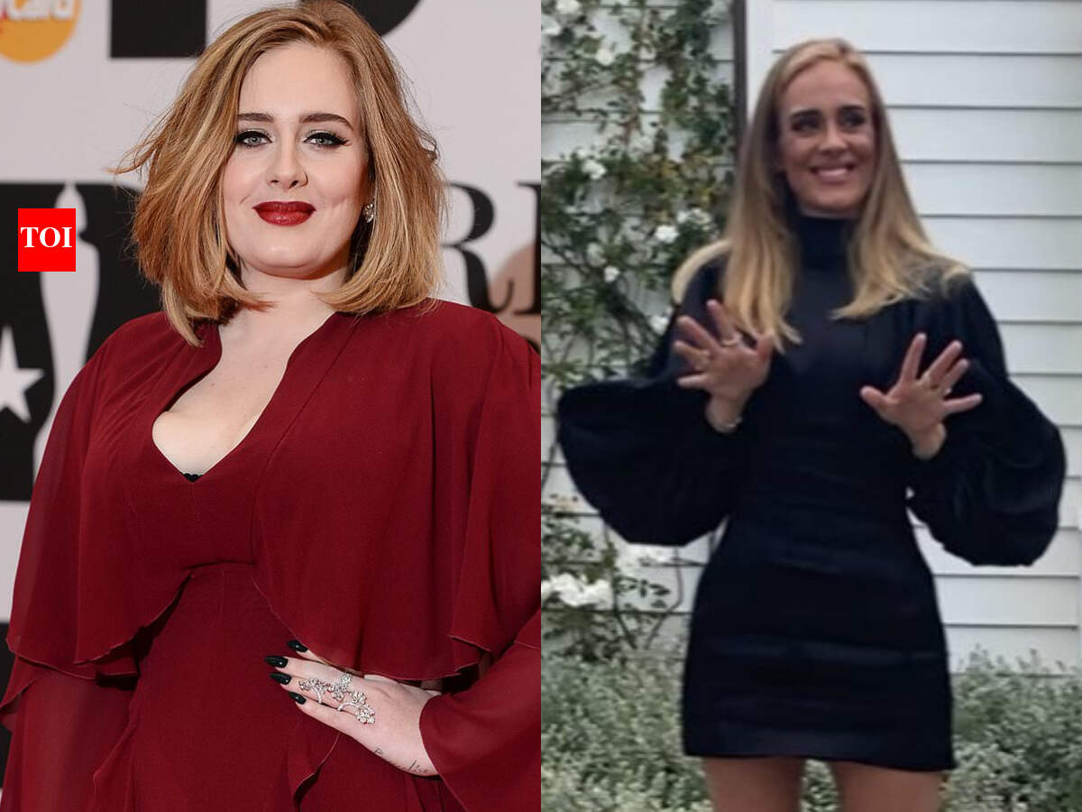 adele weight loss red dress Did Adele Have Weight Loss Surgery? 100 Pounds Cardiologist Explains