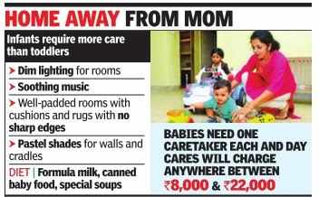 Download Infants In Daycare Norm Down To 2 5 Months Old Chennai News Times Of India