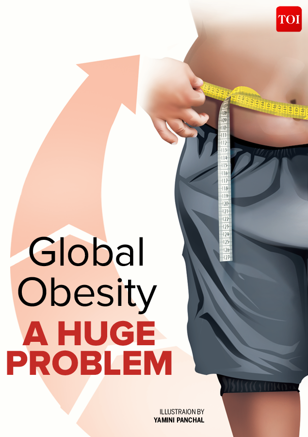 Infographic Global Obesity Is An Epidemic Times Of India 