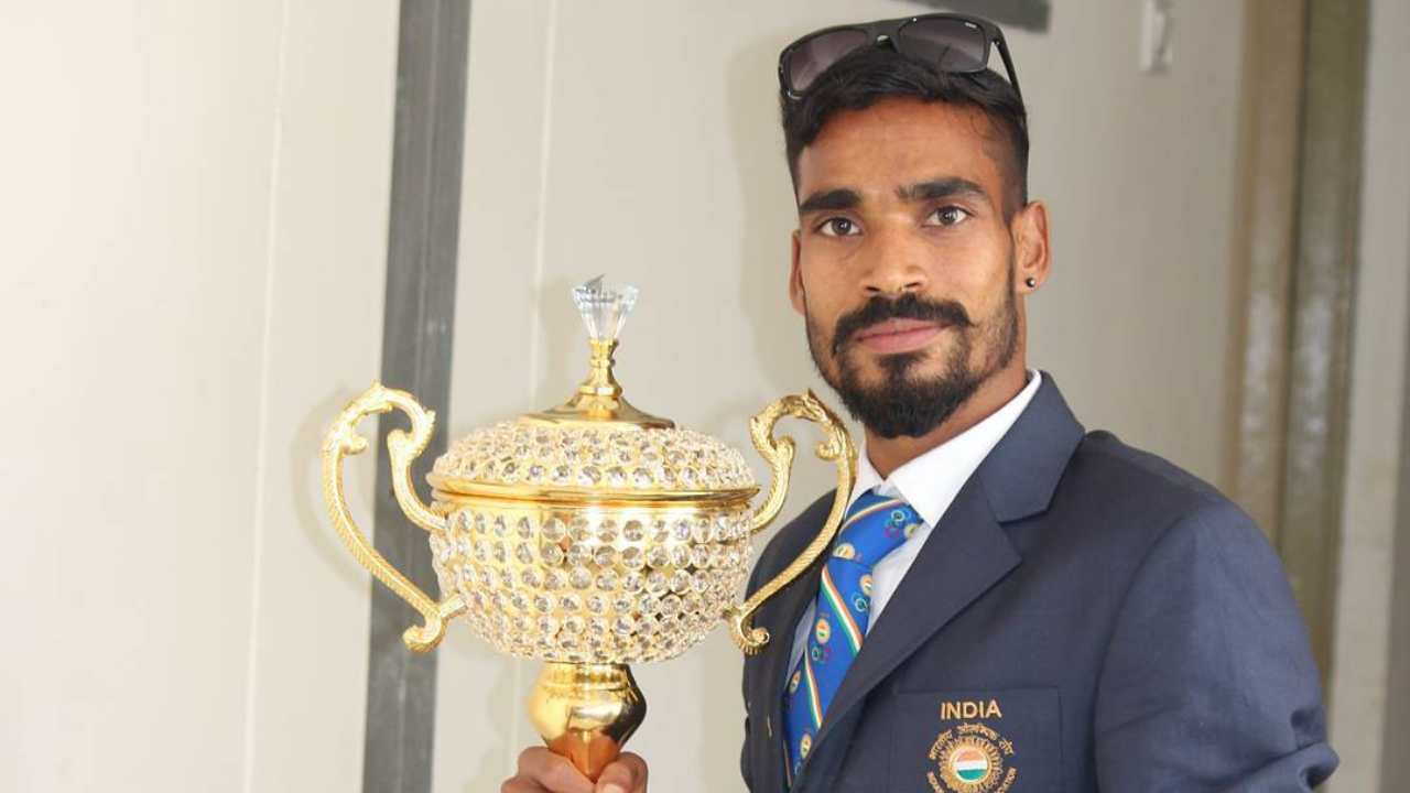 Gopi made his Olympic debut at the Rio 2016 marathon.<br>