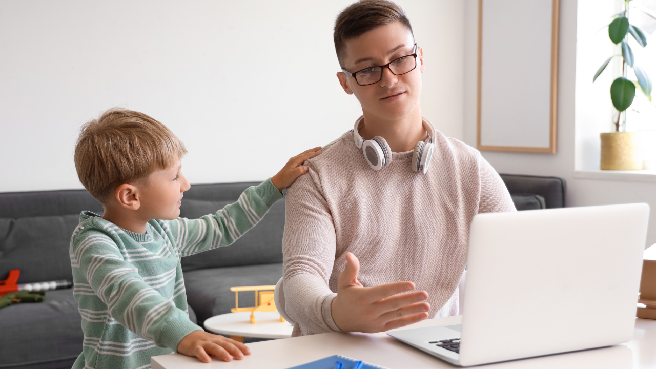 Even scolding can become attention that reinforces a child's behaviour.