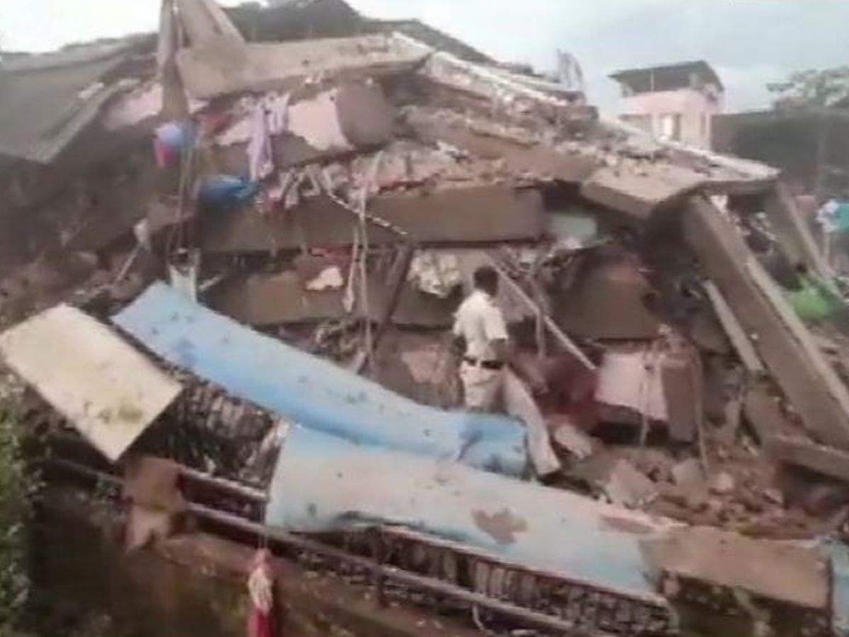 Dozens feared trapped in building collapse in India's Maharashtra ...