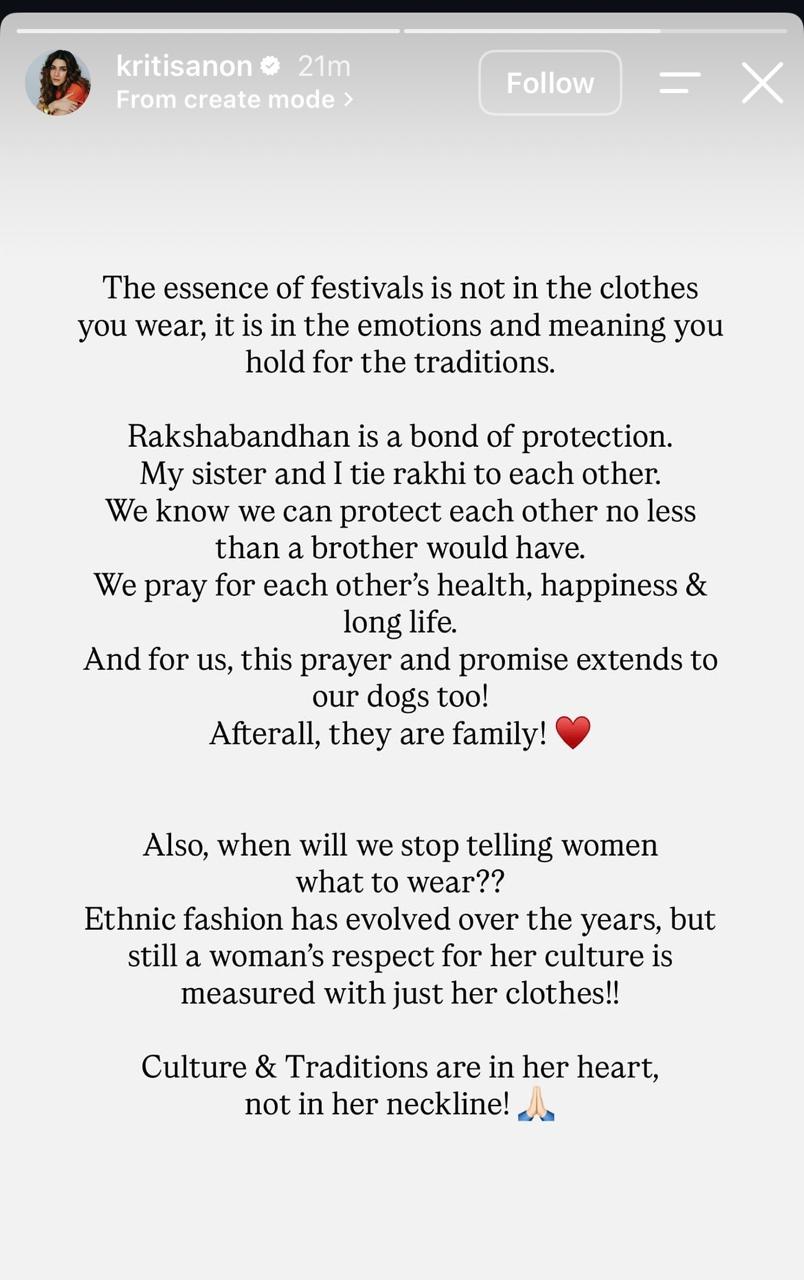 Sanon's Instagram Story