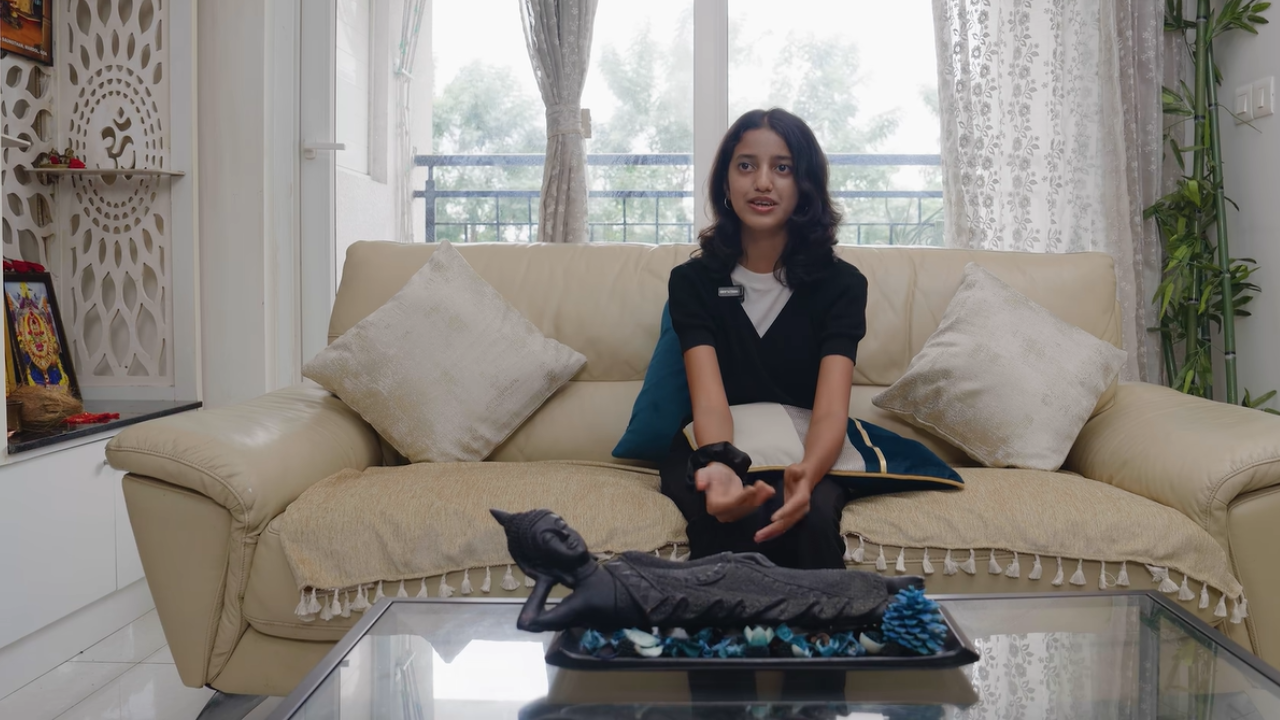 Sinchana says she began learning about personal finance before starting to invest her family’s money. (Photo courtesy: PowerUp Money)<br>
