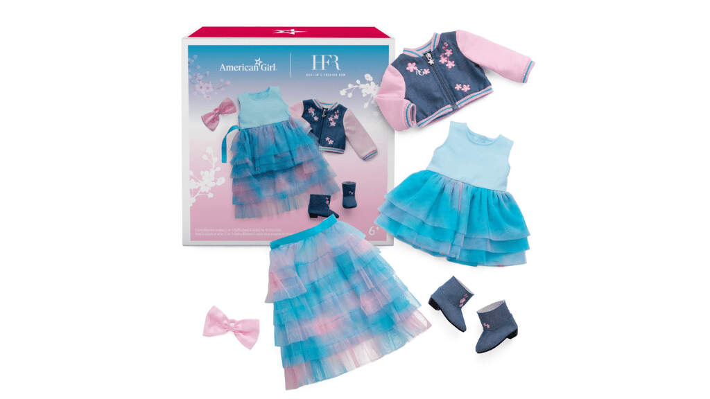 Young designer Brooke Sumpter proves age is no barrier to creativity with her Cherry Blossom Couture collection for American Girl.