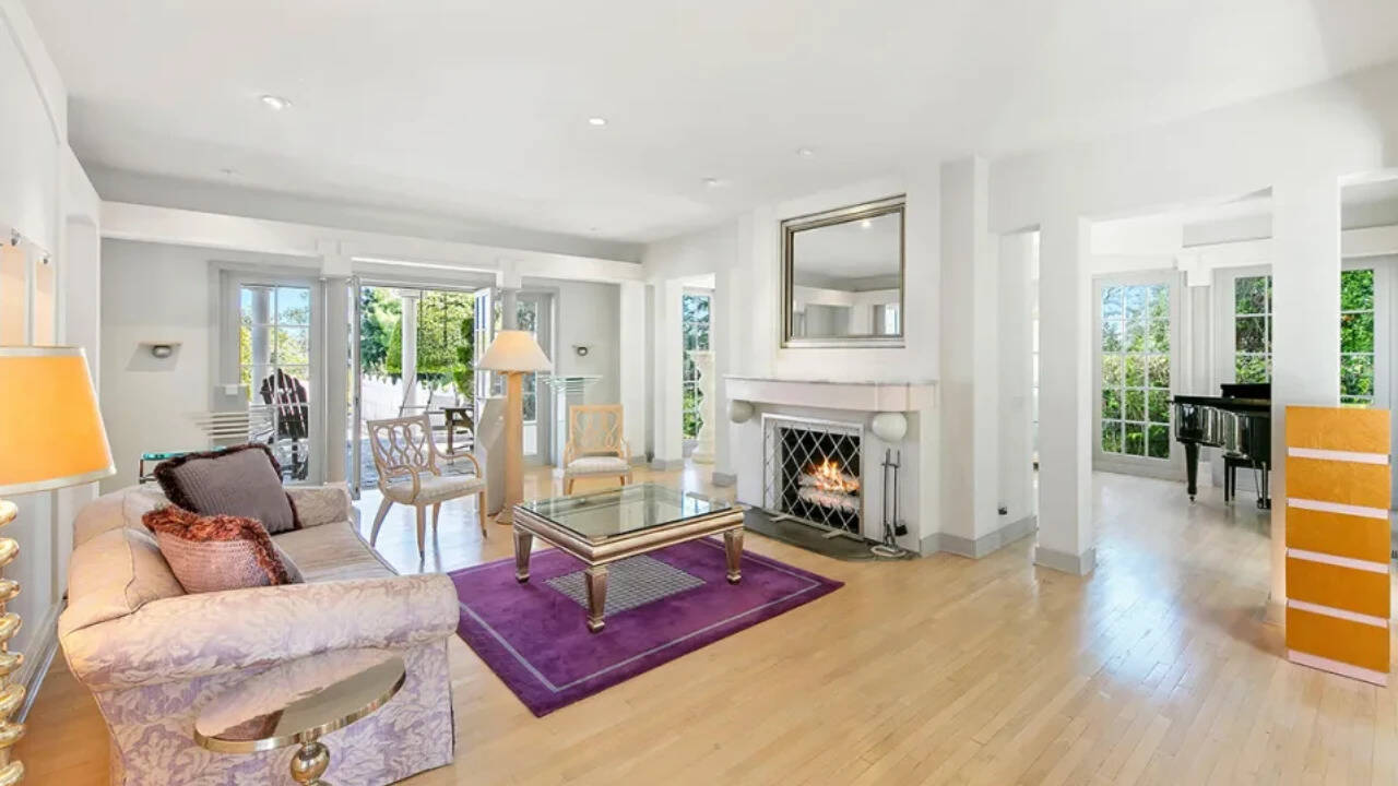 The living room