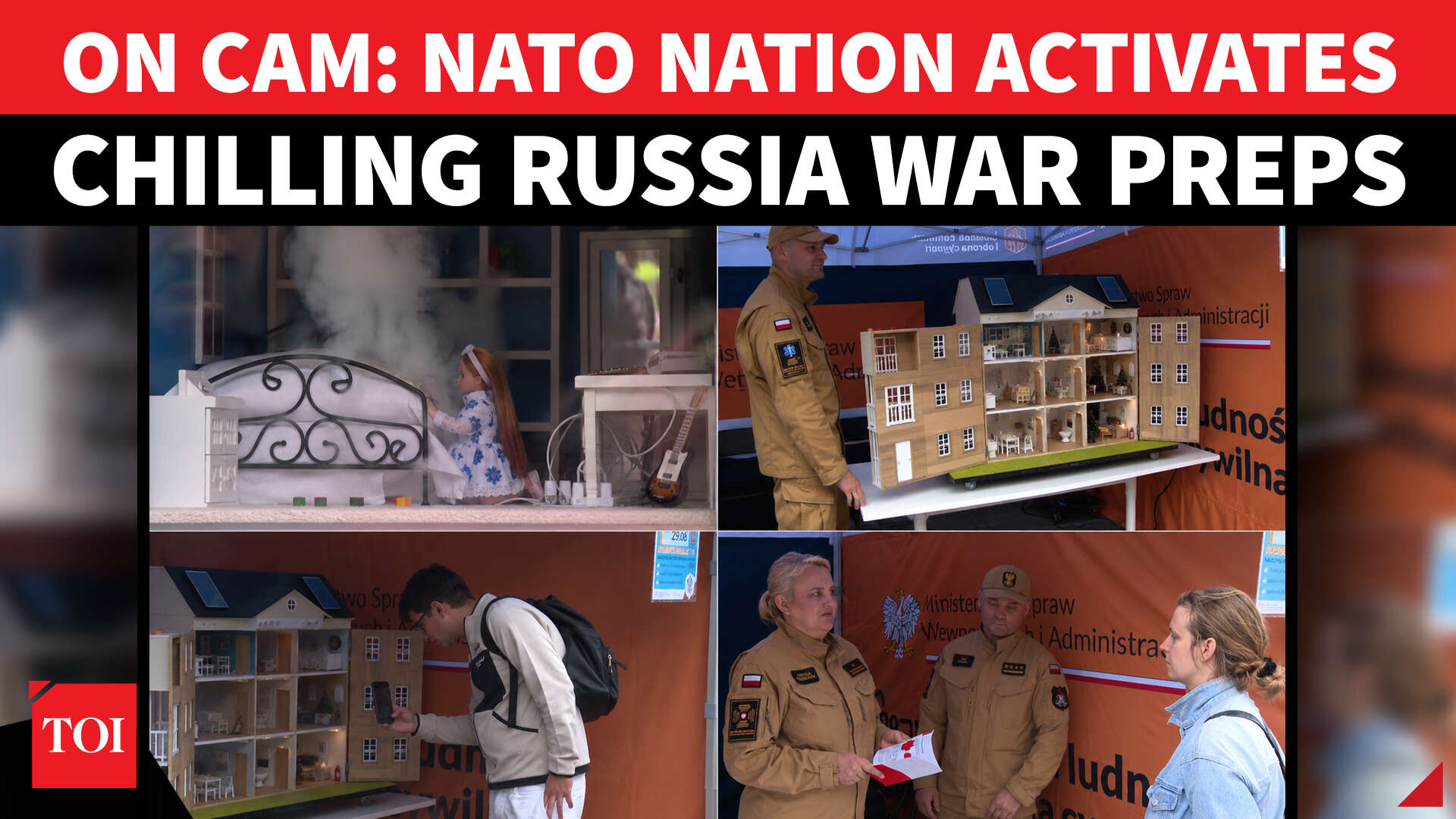 NATO Nation Readies Trenches, Firefighters And Emergency Gear Amid Ukraine War | Watch