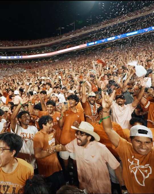 It all started here: Bo French posted this celebration photo and mislabeled it as the graduation photo of University of Texas and commented on the ethnicity of the students.