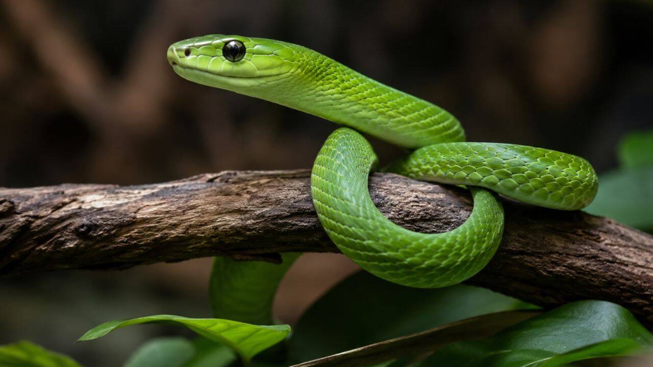 The ‘ghost’ green mamba was hiding in a Polish museum for decades