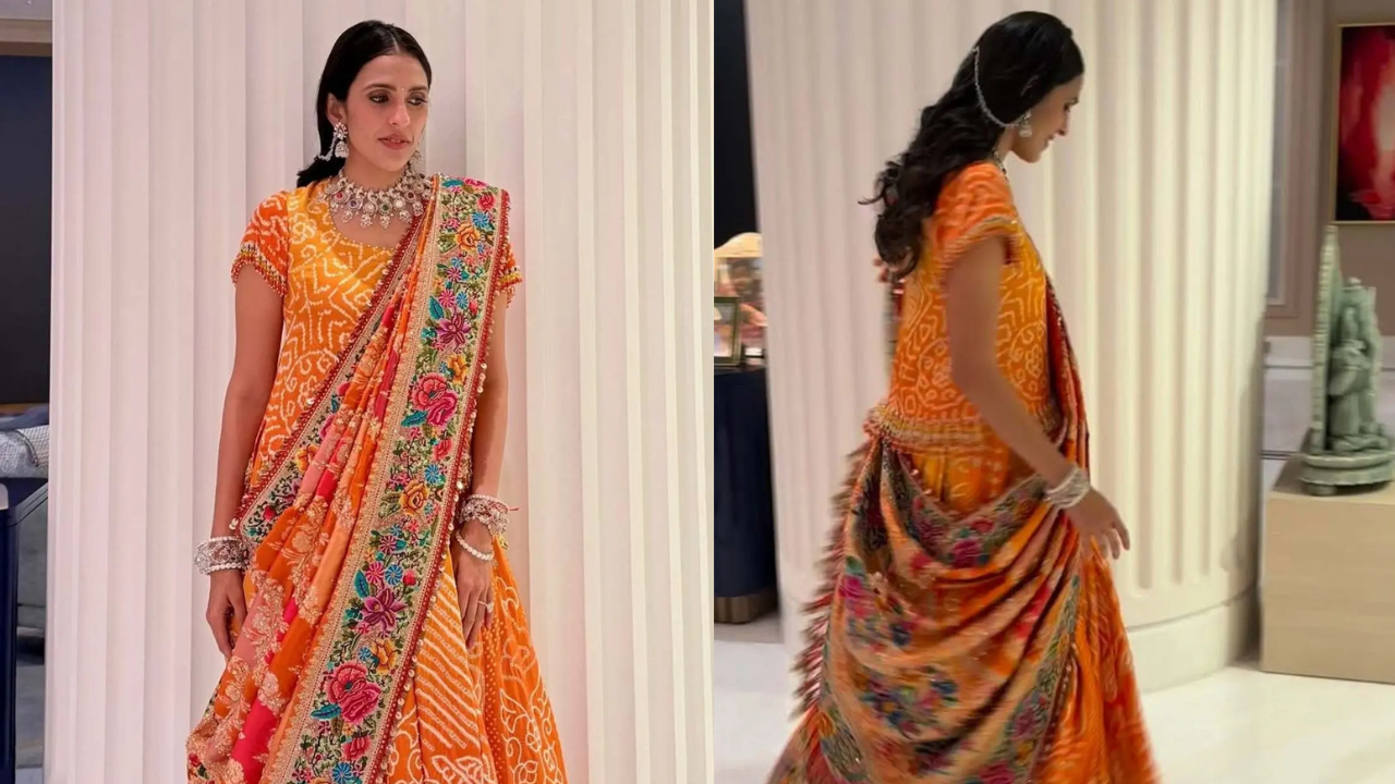 Shloka Ambani Ganesh Chaturthi look