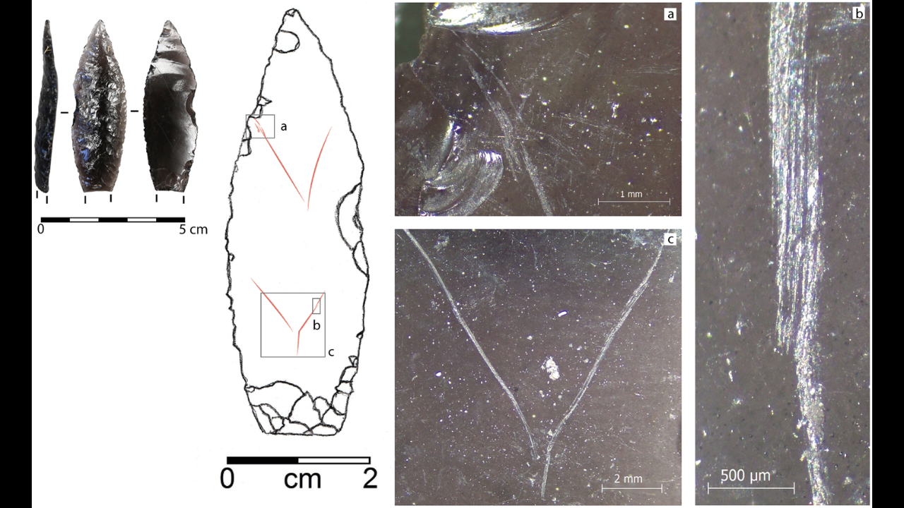 9,000-year-old Neolithic arrowheads in Turkey show mysterious incised symbols