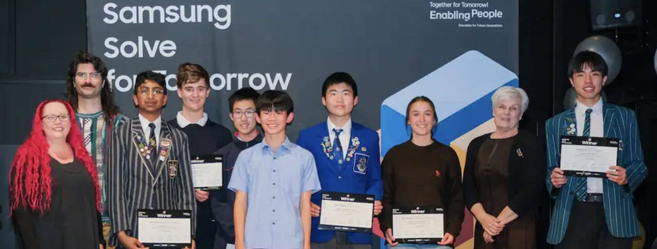 2026 Samsung Solve for Tomorrow winners