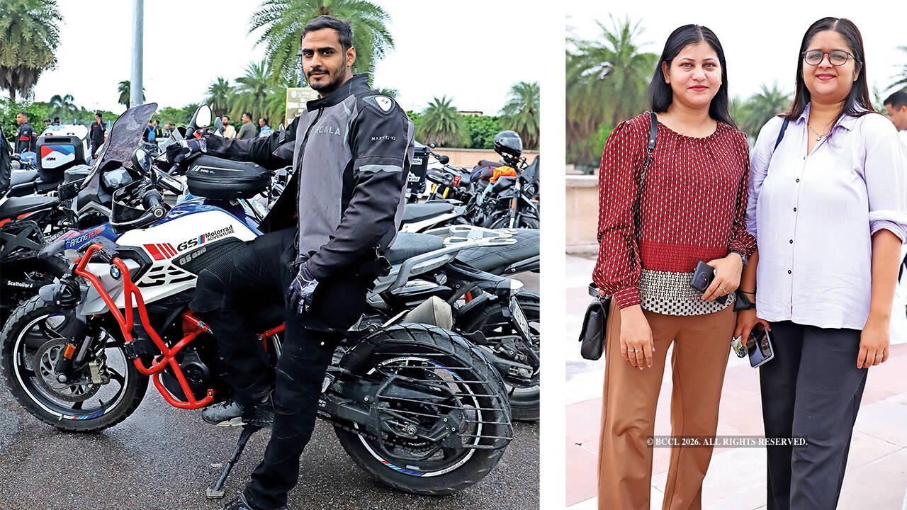 (L) Shahbaz (R) Swarnima and Himanshi