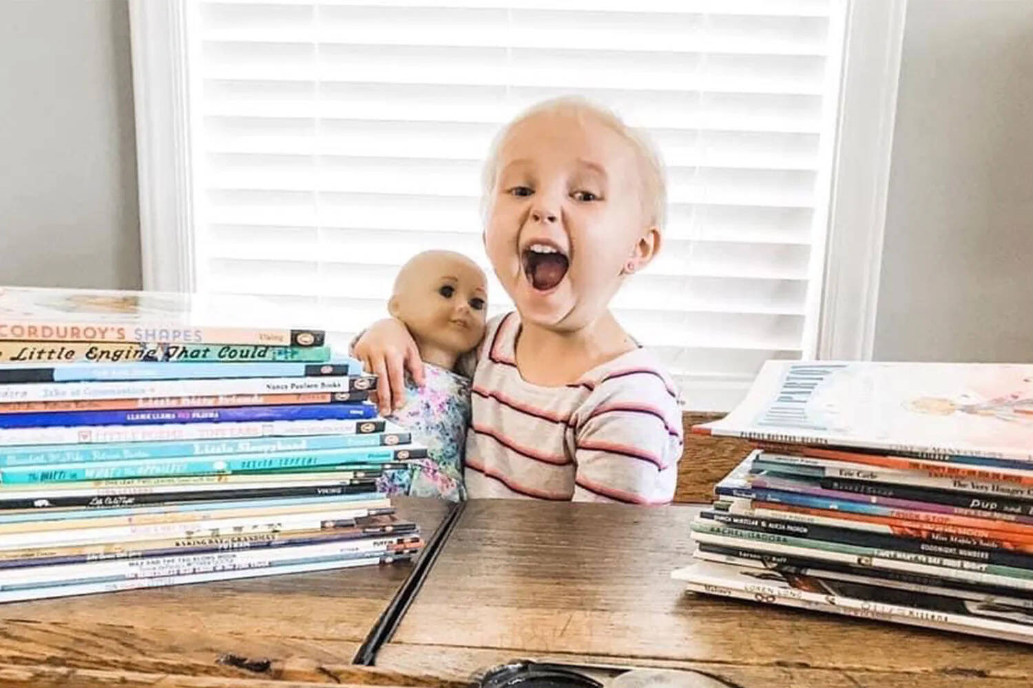 Pearl Monroe was enrolled in Dolly Parton’s Imagination Library.